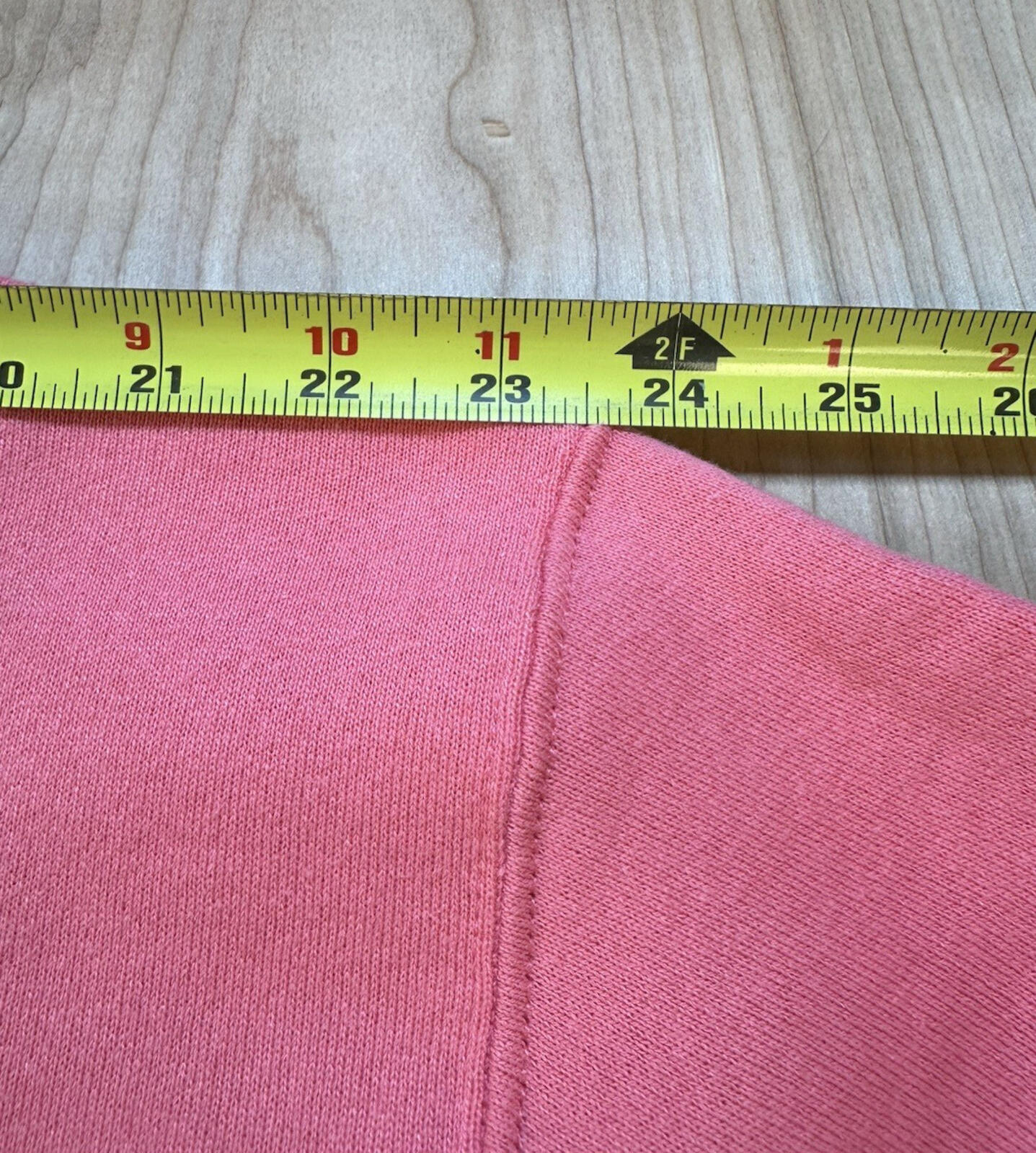 vintage 80's GREAT ADVENTURE sweatshirt RUSSELL ATHLETIC USA made XXL pink