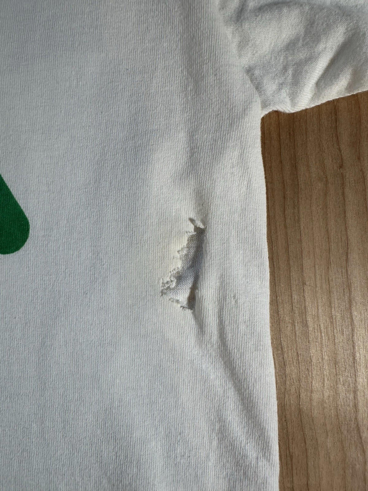 vintage 90's FILA MASHBURN t shirt LARGE white TORN rad BASKETBALL sneakers