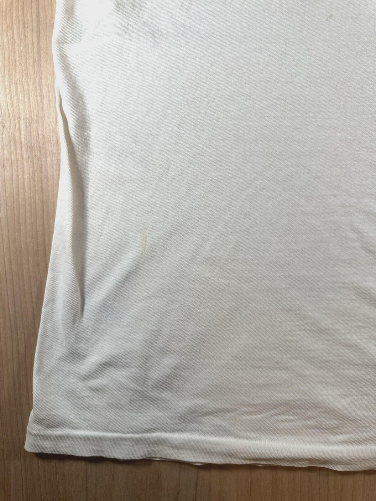 vintage 60's JOCKEY UNDERSHIRT v neck SHREDDED worn PATINA torn MEDIUM j4