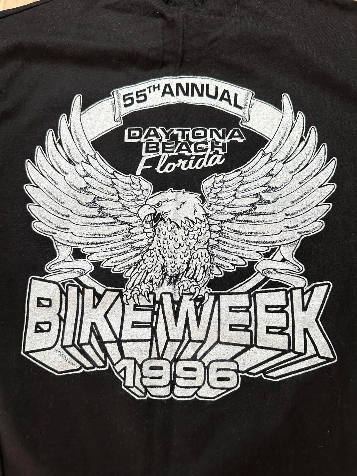 Bike Week 1996 55th annual daytona beach Harley MINT t shirt Biker vintage