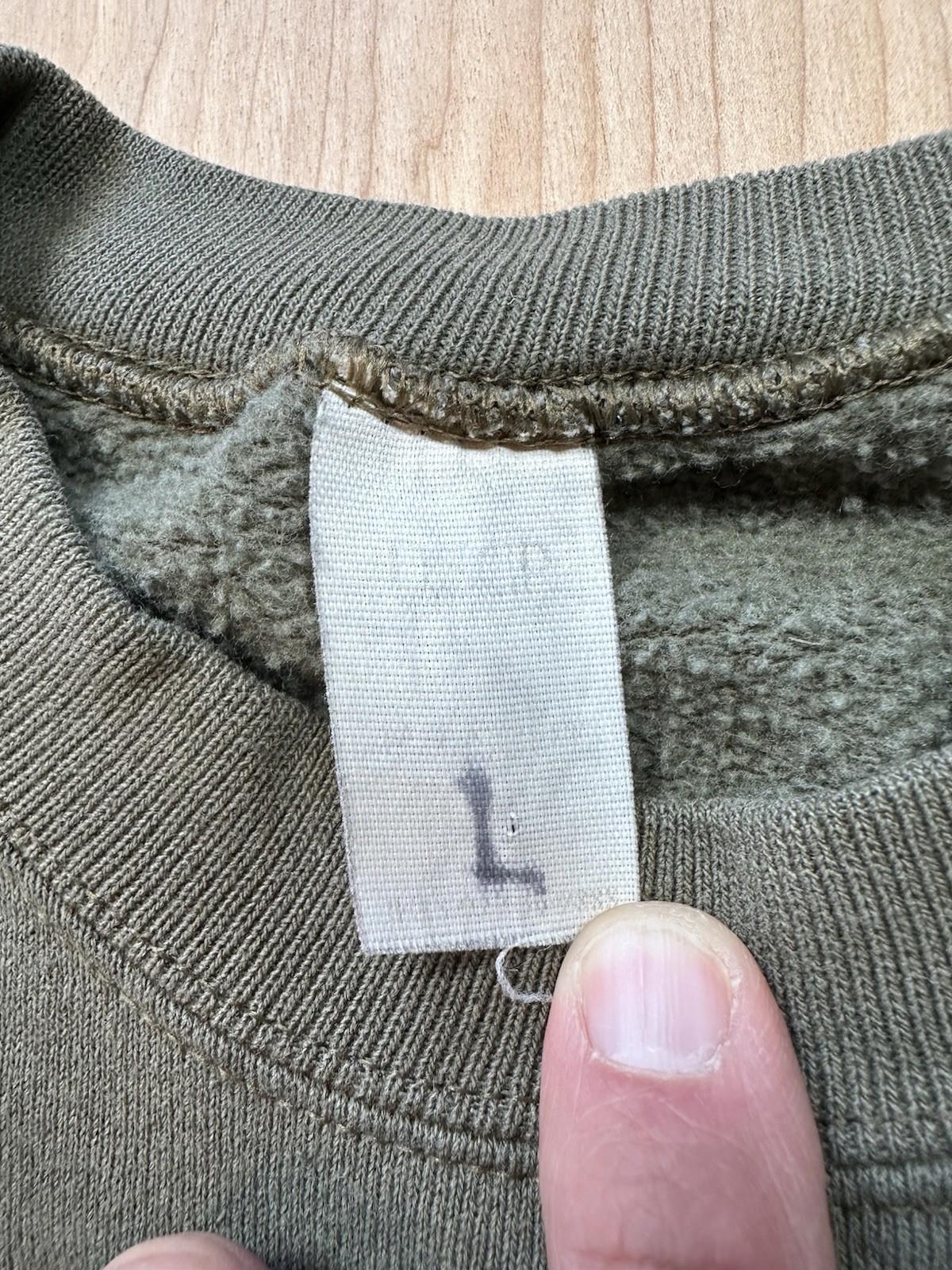USMC Sweatshirt Mens L Marine Corps Military Crewneck Vintage 80s  sun FADED