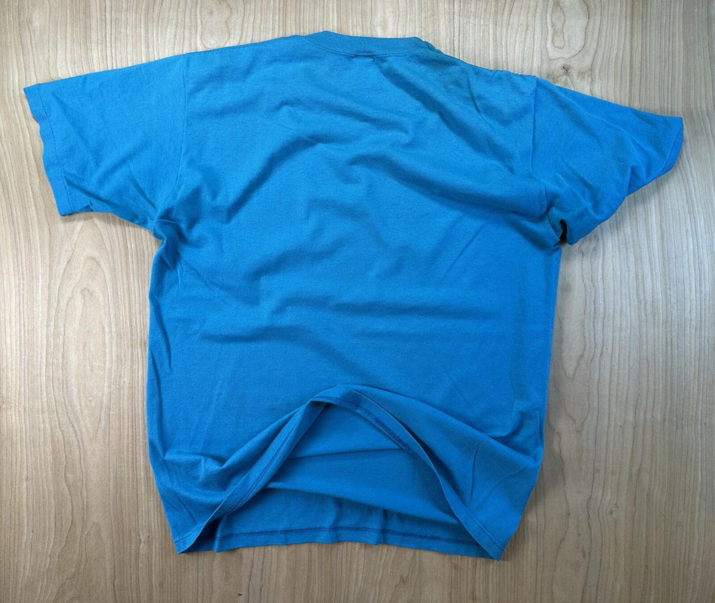 vintage 1987 CAPE COD MASS. t shirt SAILING sailboat PREPPY size LARGE teal