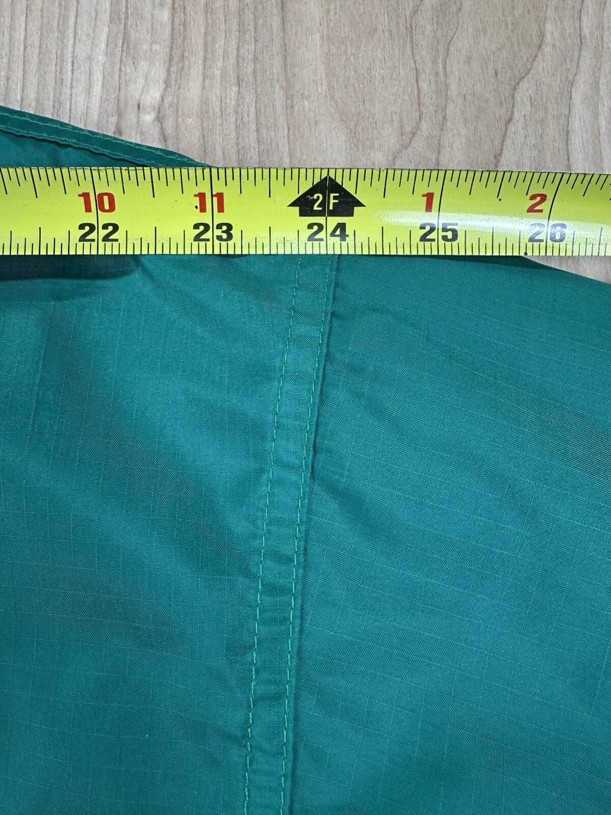 vintage 90's GAP anorak GREEN and PINK reversible ARCTIC LIGHT FLEECE large