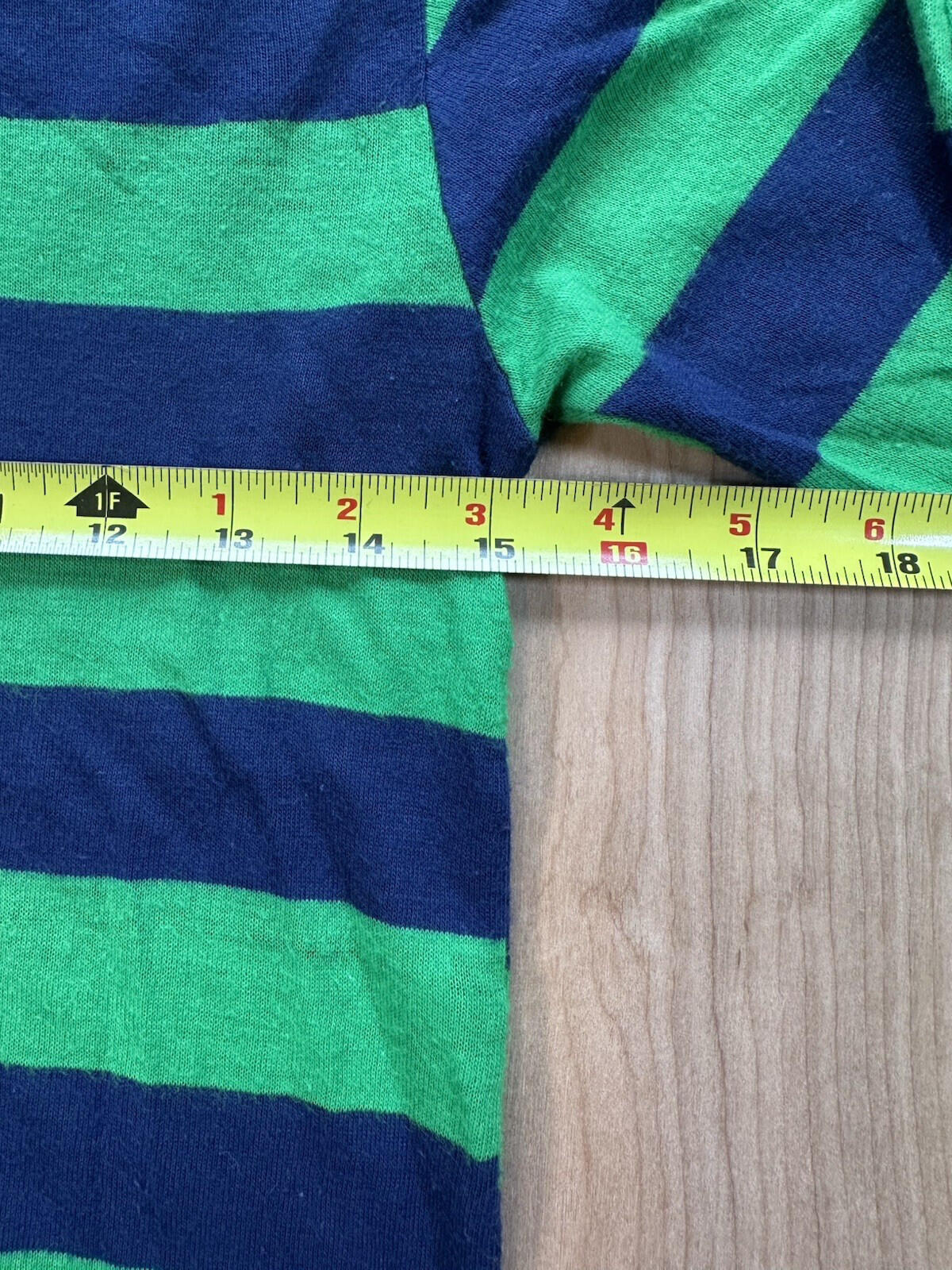 vintage 70's childrens RUGBY blue and green SEARS boys PERMA-PREST preppy