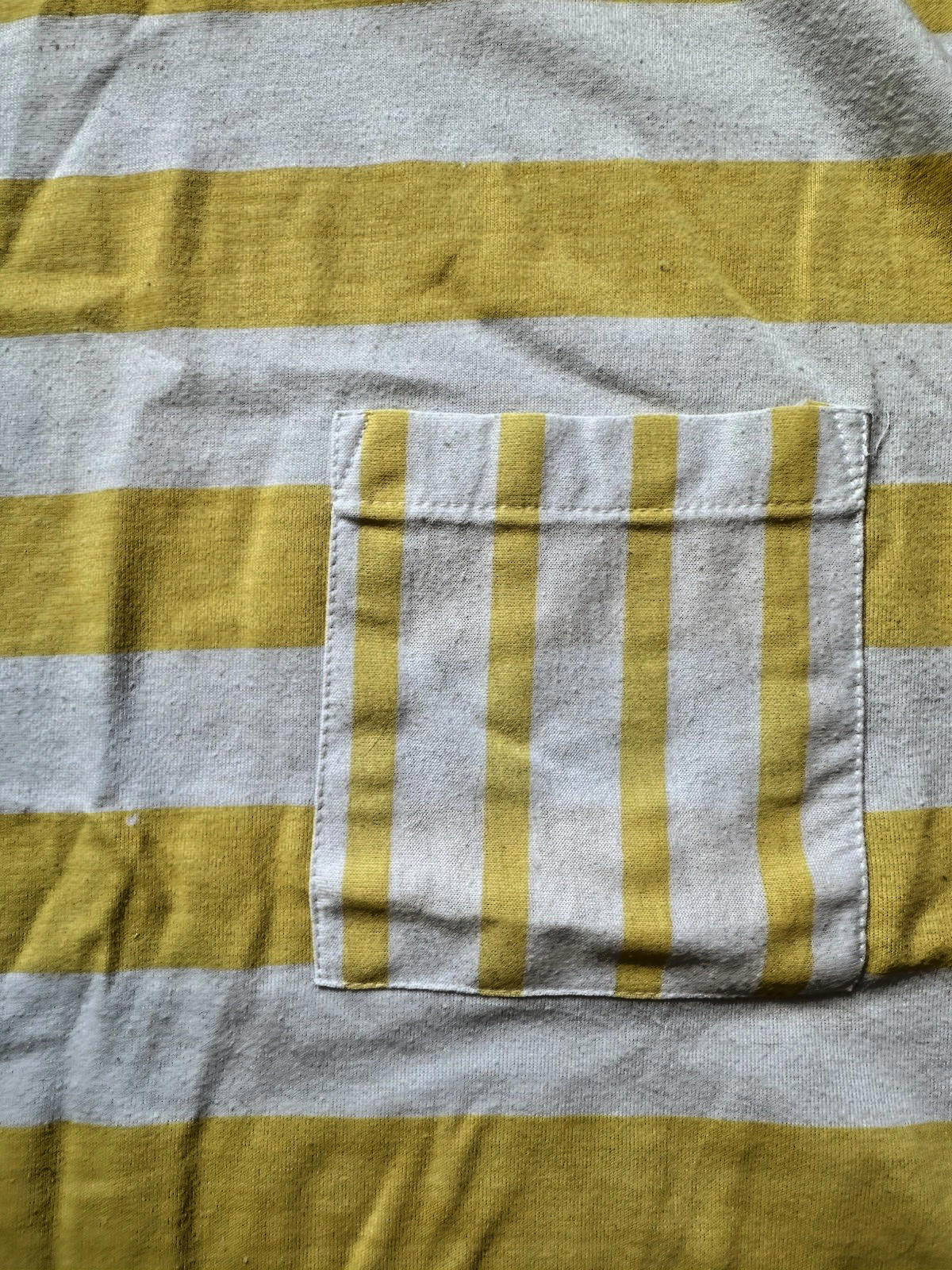 Vintage 80’s SHIRT Striped NEW DEPARTURES Label sailor girl nautical NEW WAVE