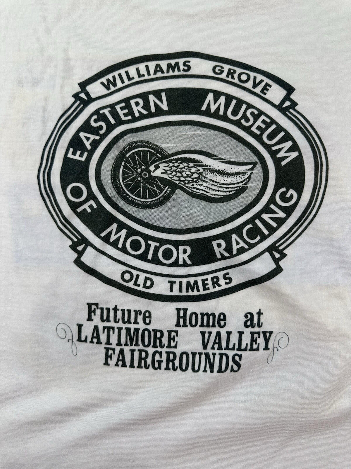 vintage 1987 R. WETZEL hot rod T SHIRT williams grove CARTOONS old timers RACING