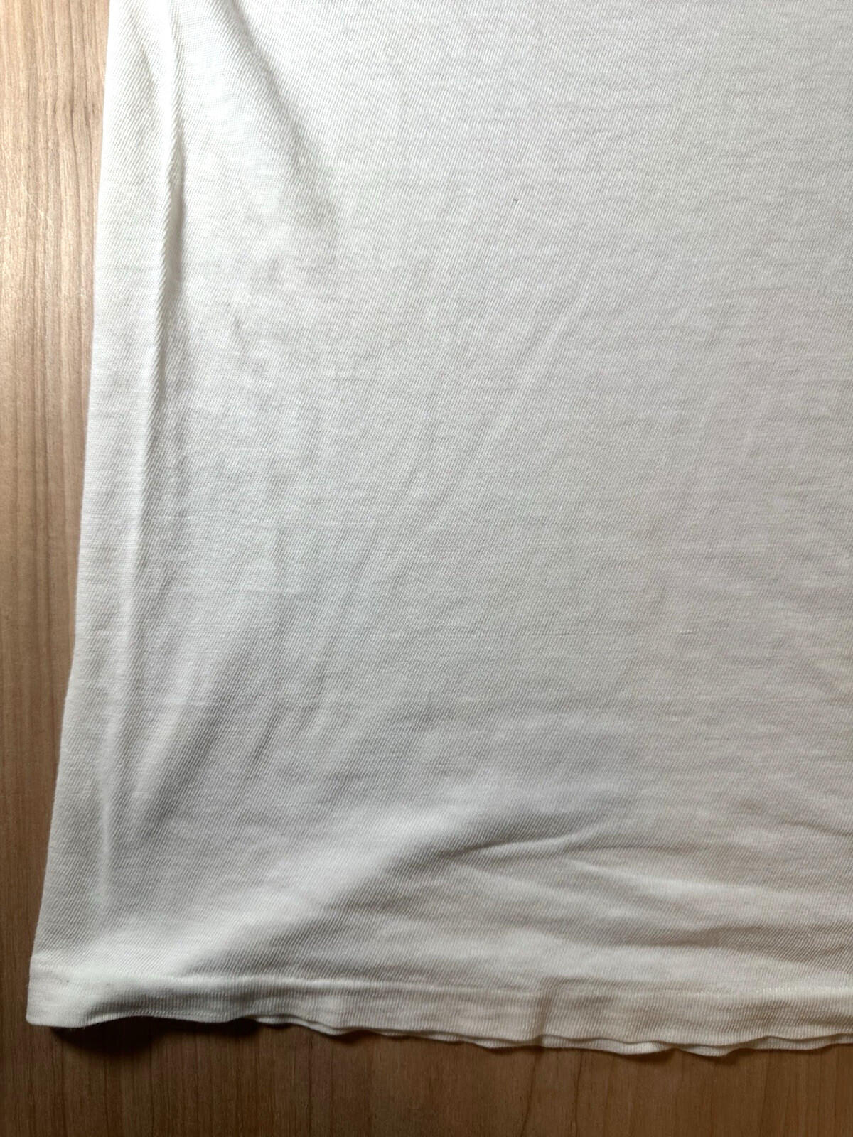 vintage 60's JOCKEY UNDERSHIRT v neck SHREDDED worn PATINA torn MEDIUM j3