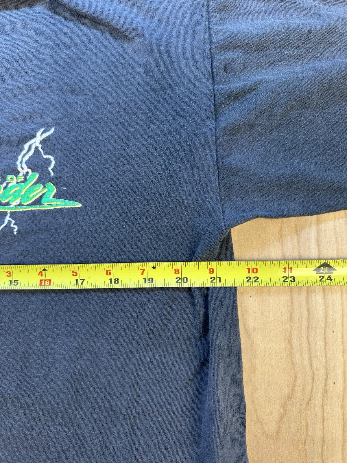 vintage 90's Days Of Thunder t shirt Promo nascar Chevy chevrolet lumina Large