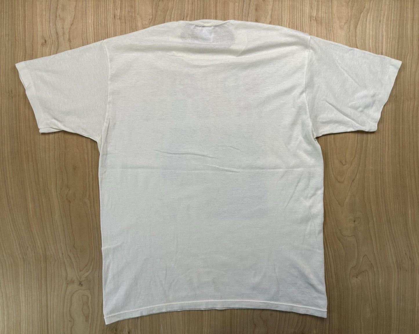vintage 1980's DOUBLE TROUBLE computer printed graphics T SHIRT jerzees USA