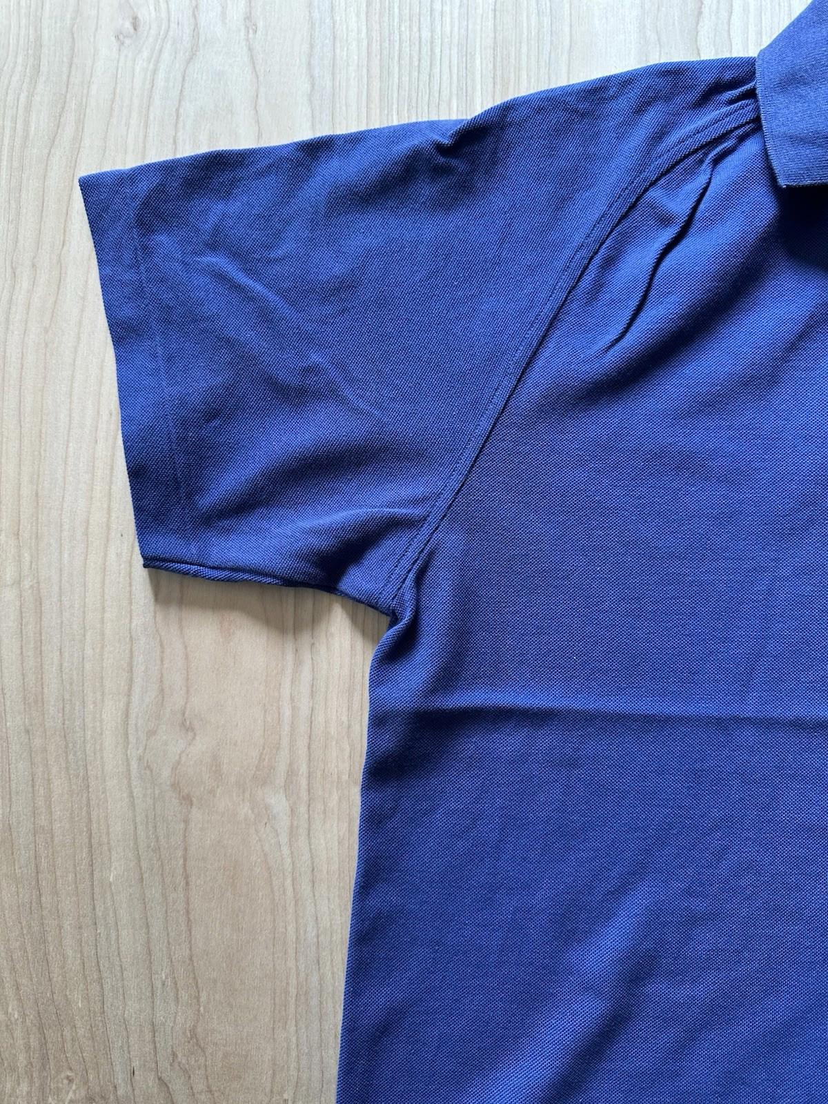 vintage 1970's RALPH LAUREN POLO shirt BLUE small CLEAN