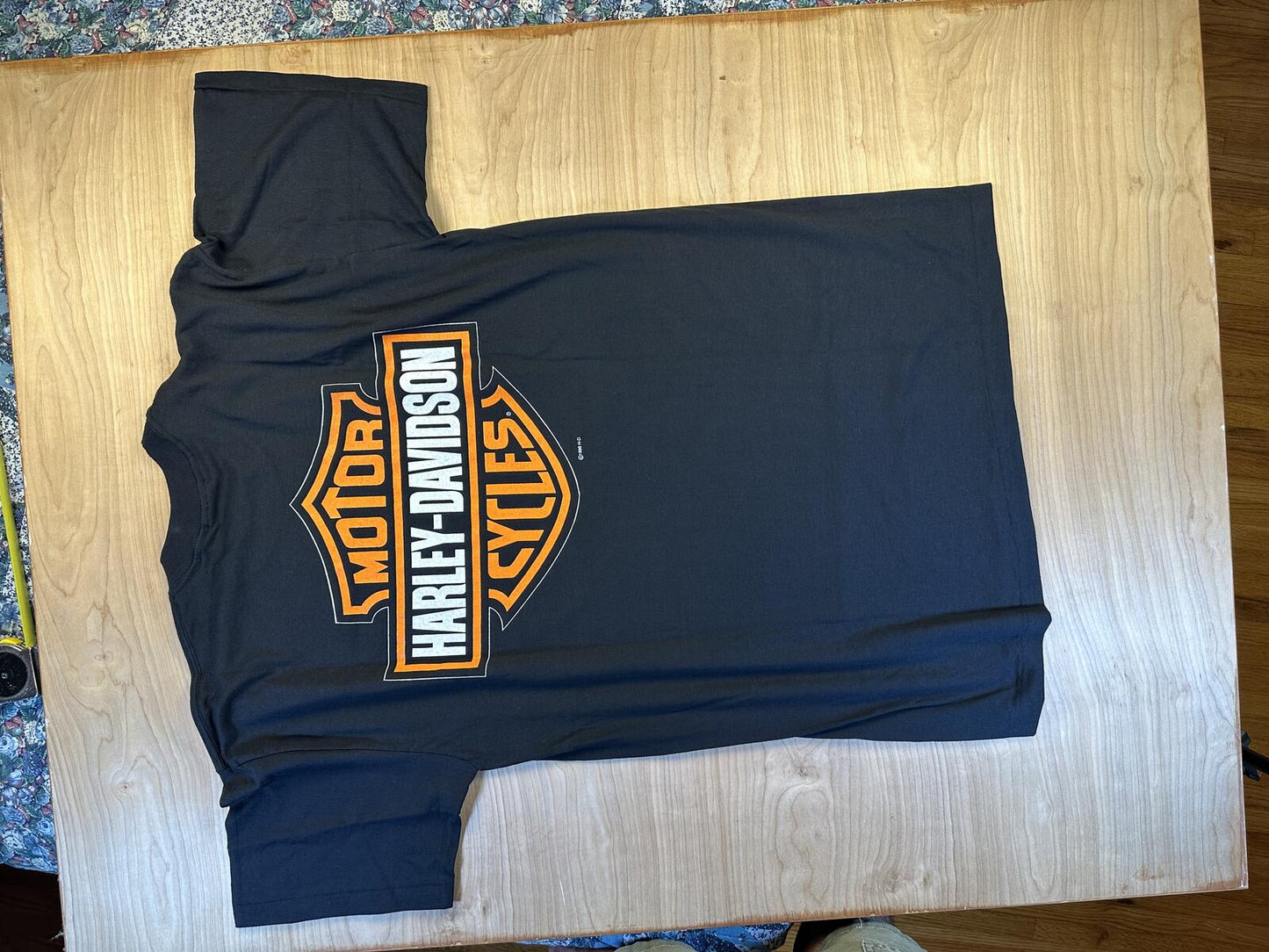 Vintage 90s Harley Davidson Nothing Sounds Like Tshirt single stitch large usa