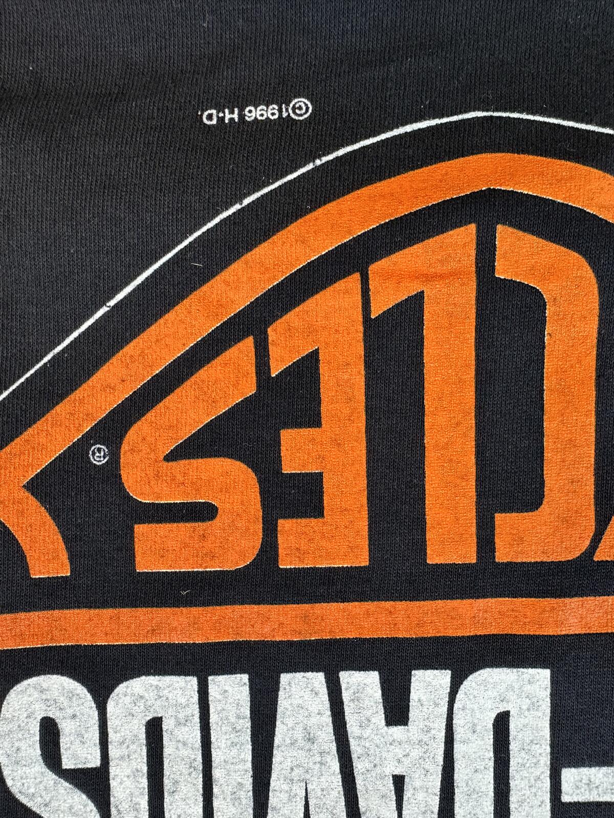 Vintage 90s Harley Davidson Nothing Sounds Like Tshirt single stitch large usa