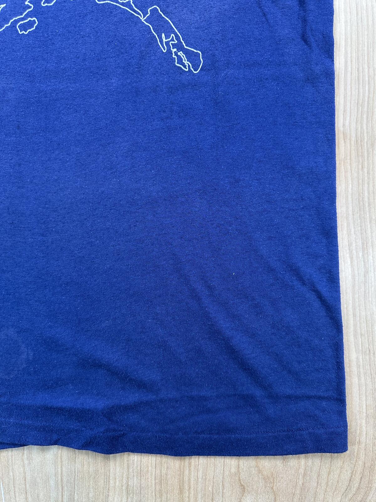 Vintage 80s Artex Ft. Greely Alaska Single Stitch t shirt Large cotton blend usa