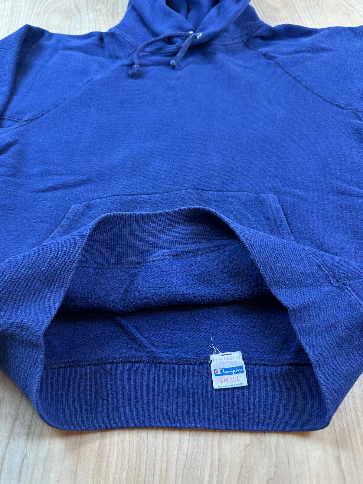 Vintage 70s Champion Hoodie Parsippany cross country usa cotton sports small