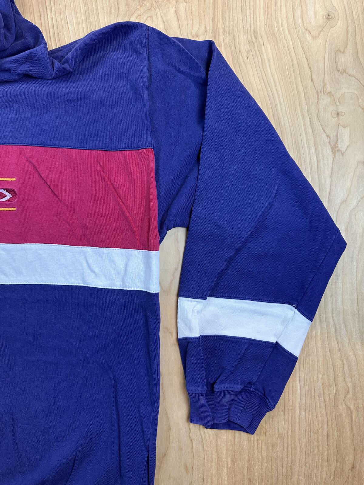 Vintage 90s Cambridge Classics Hoodie sweatshirt large 100% cotton sporty rowing