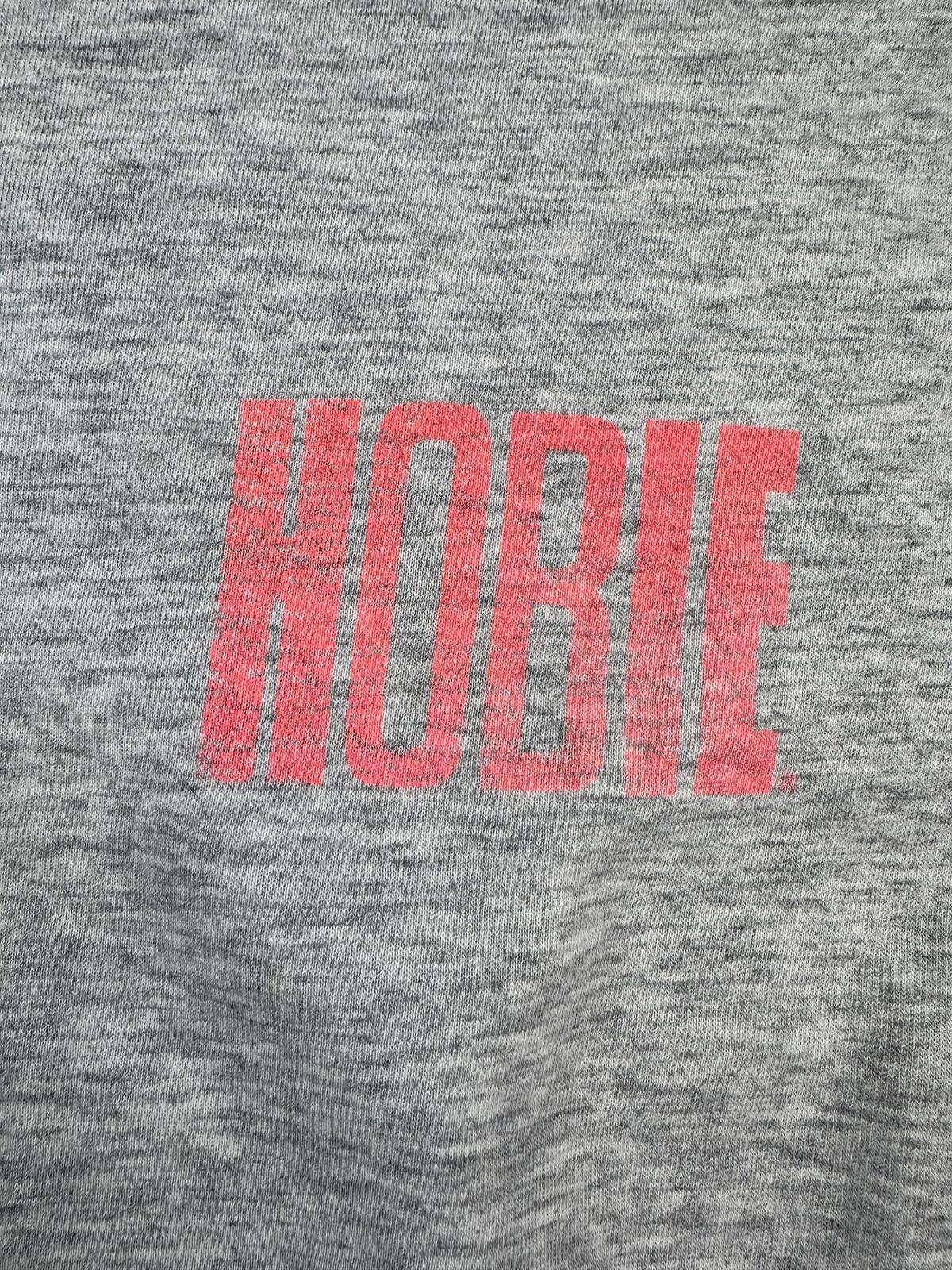 Vintage 90s Hobie Sweatshirt Large heather gray surfer soft faded beach