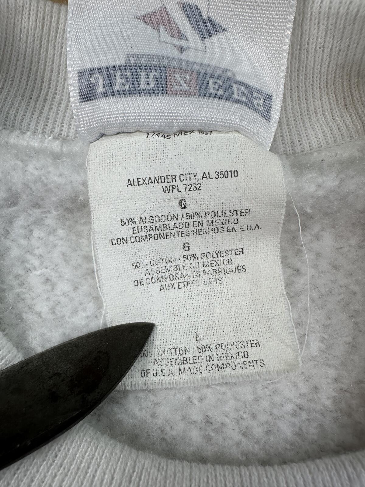 Vintage 90s Jerzees Horse sweatshirt cotton blend animal lover animals