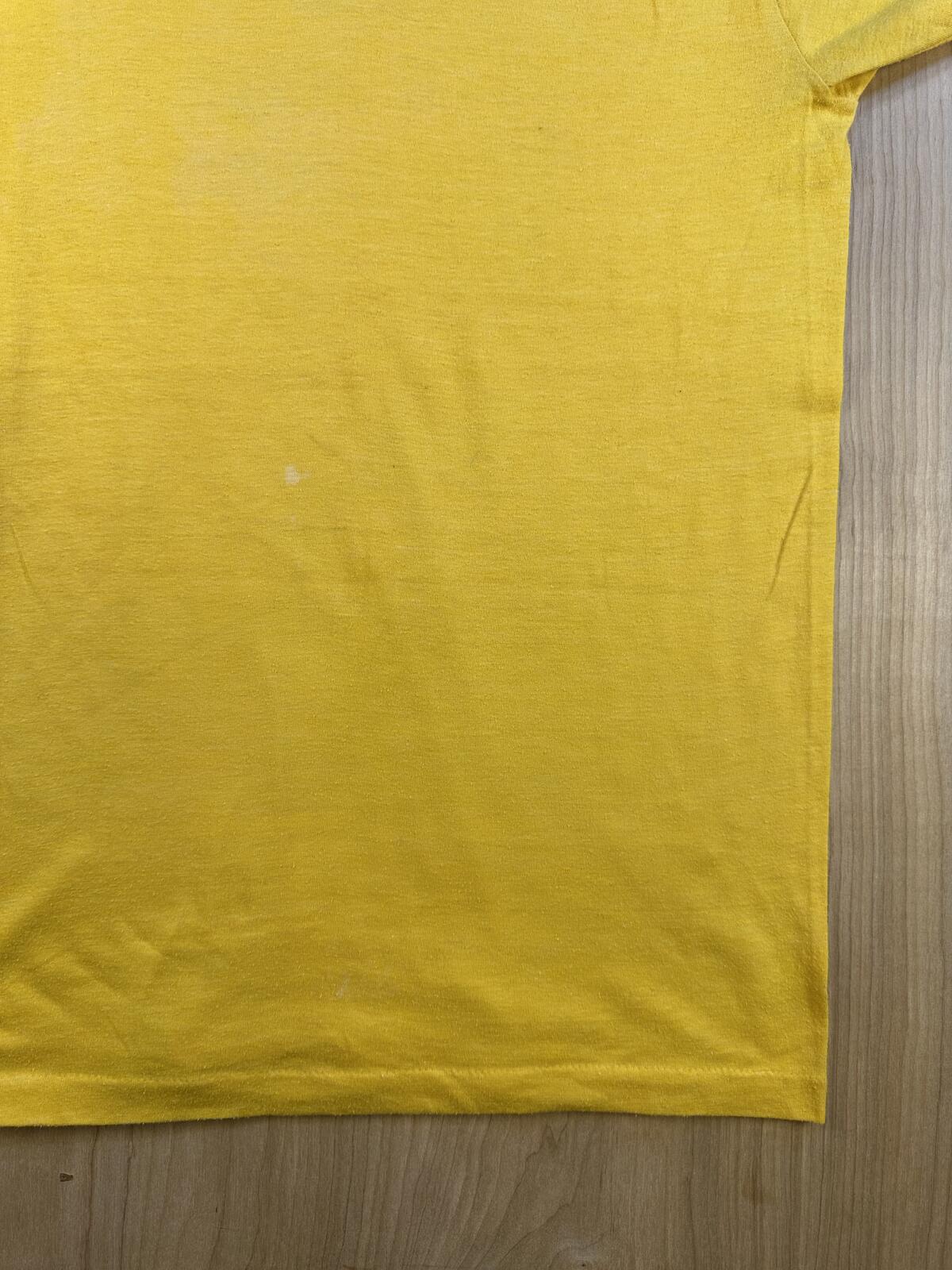 Vintage 80s Przyhocki & Son tshirt Single Stitch small yellow trucking worn