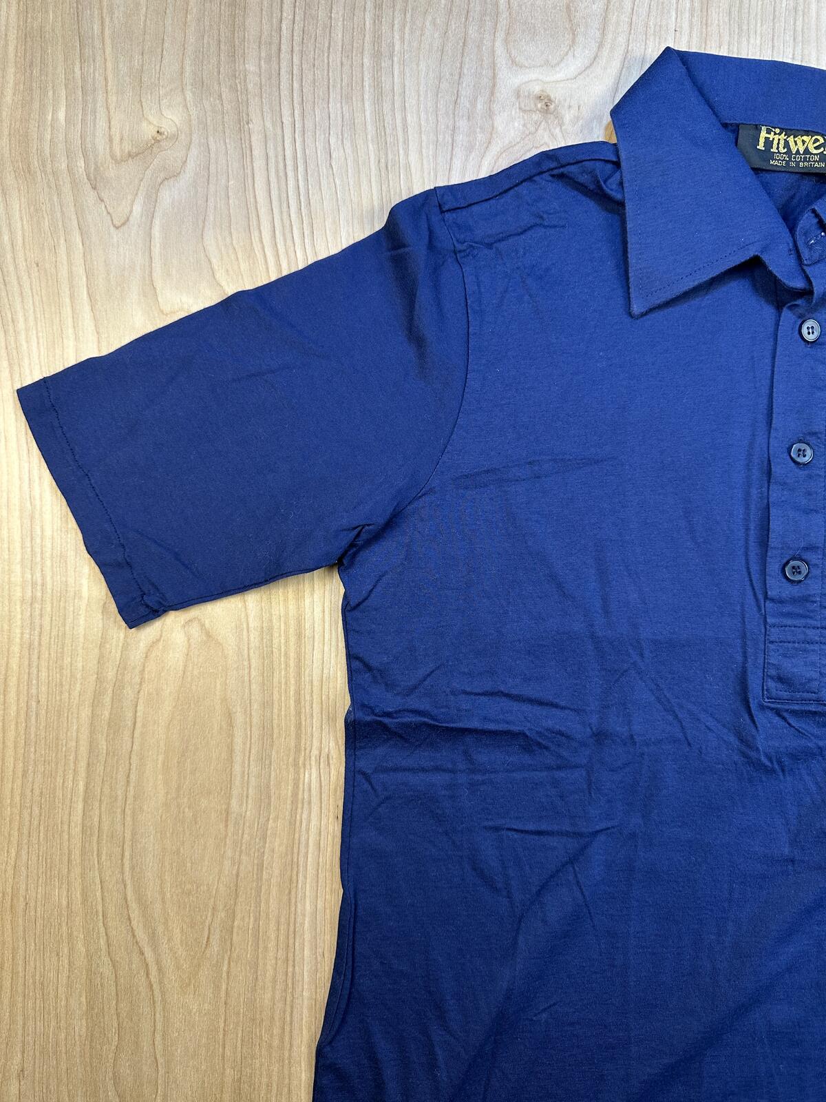 Vintage 80s Royal Troon Golf Club shirt Single Stitch made in Britain cotton