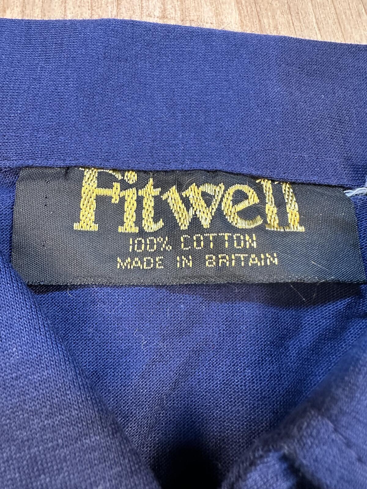Vintage 80s Royal Troon Golf Club shirt Single Stitch made in Britain cotton