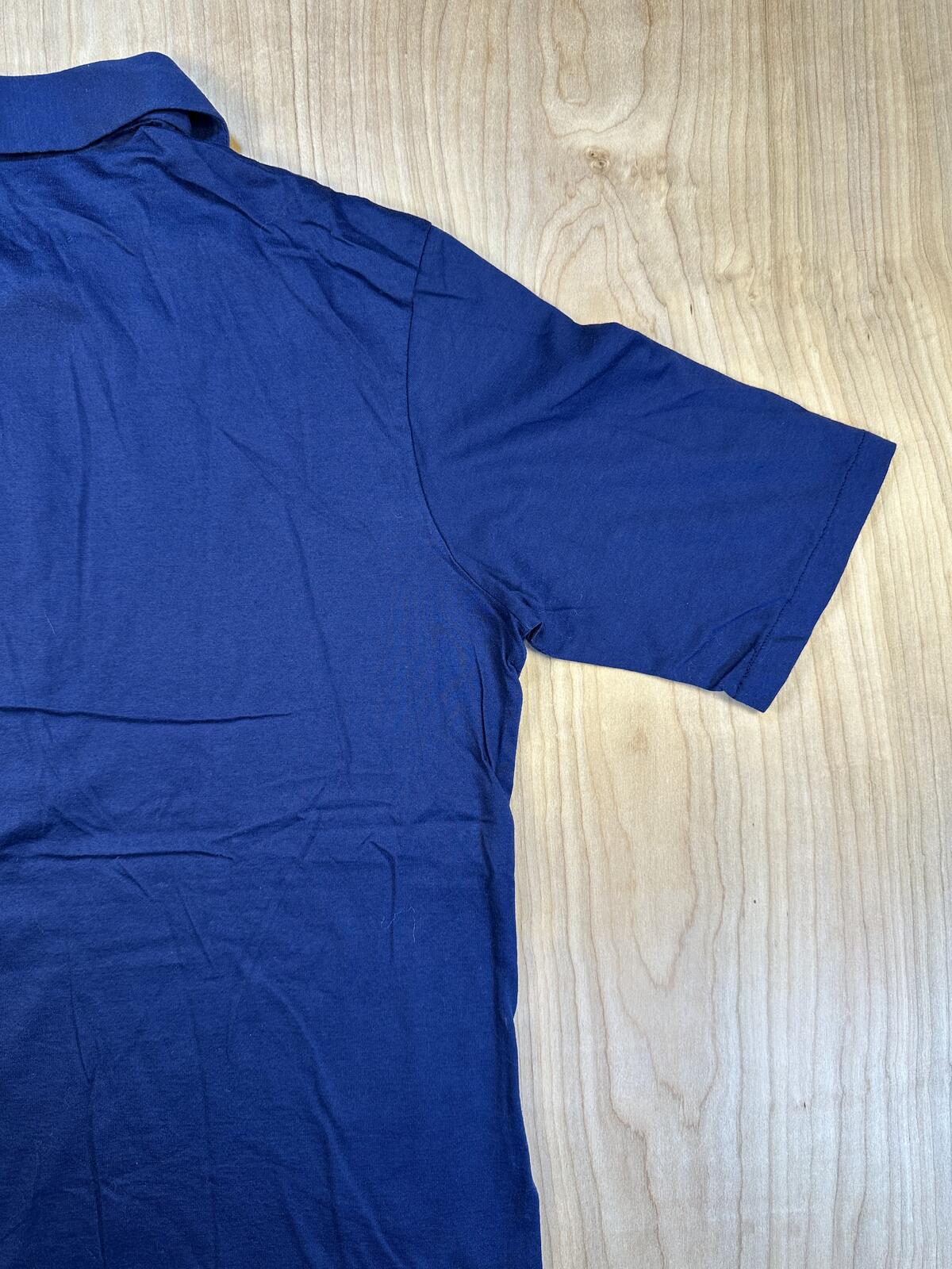 Vintage 80s Royal Troon Golf Club shirt Single Stitch made in Britain cotton
