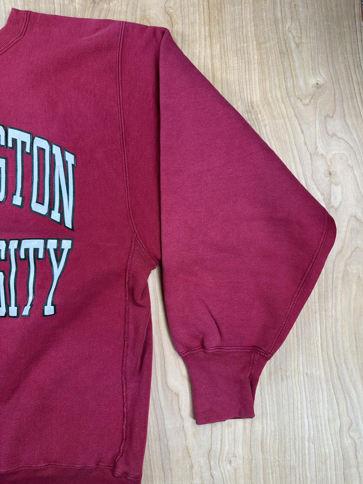 Vintage 90s Champion Reverse Weave Washington University sweatshirt xl made usa