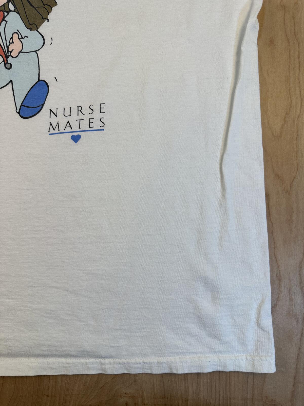 Vintage 90s Cathy Nursing tshirt xxl 100% cotton nurse mates