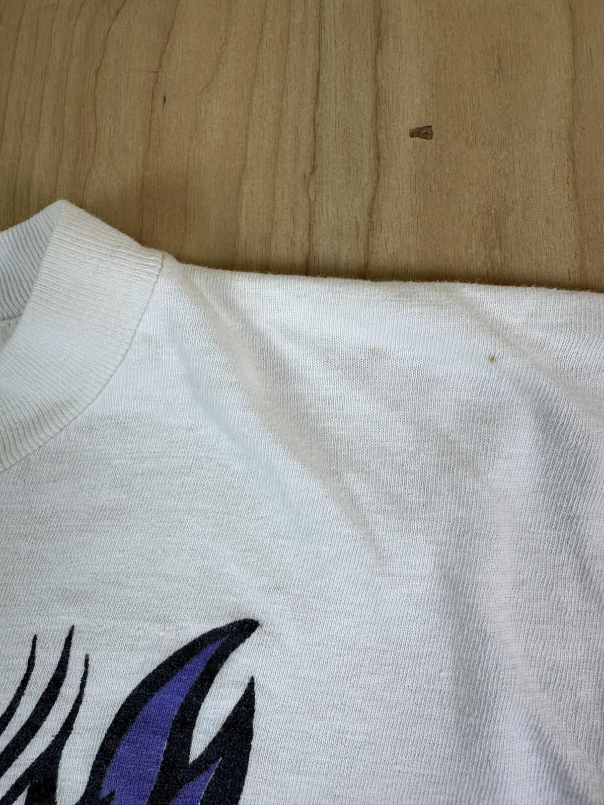 Vintage 80s Pop Art sketch tshirt Single Stitch cotton glamour large