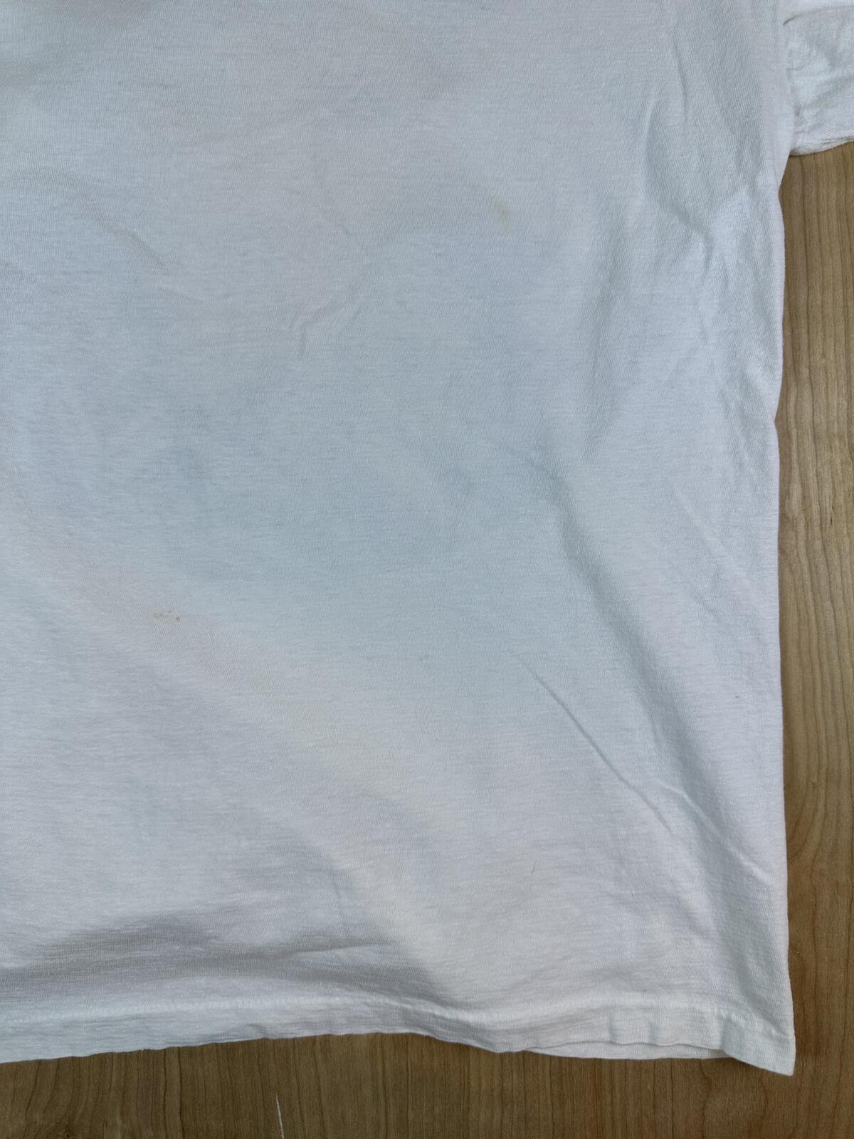 Vintage 80s Pop Art sketch tshirt Single Stitch cotton glamour large