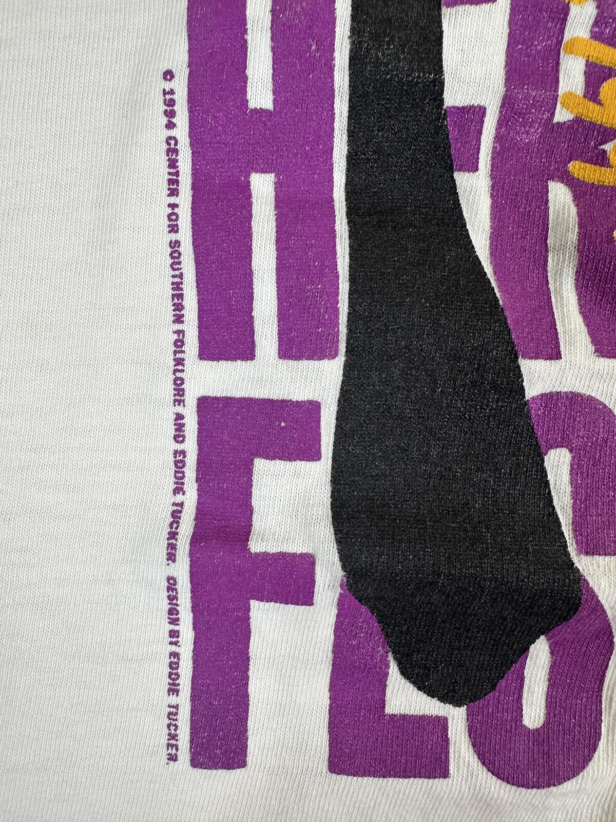 Vintage 90s Memphis Music and Heritage Festival tshirt Hanes beefy t large shred