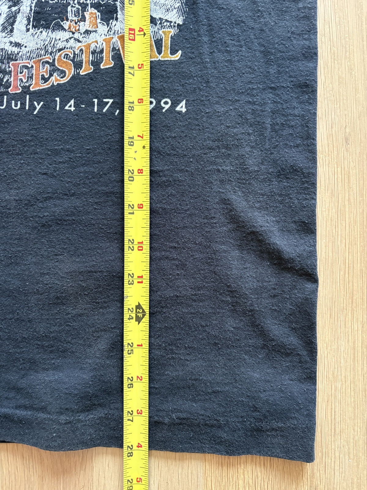 Vintage 90s Peaceful Valley Blue Grass Festival tank Fruit of Loom cotton usa