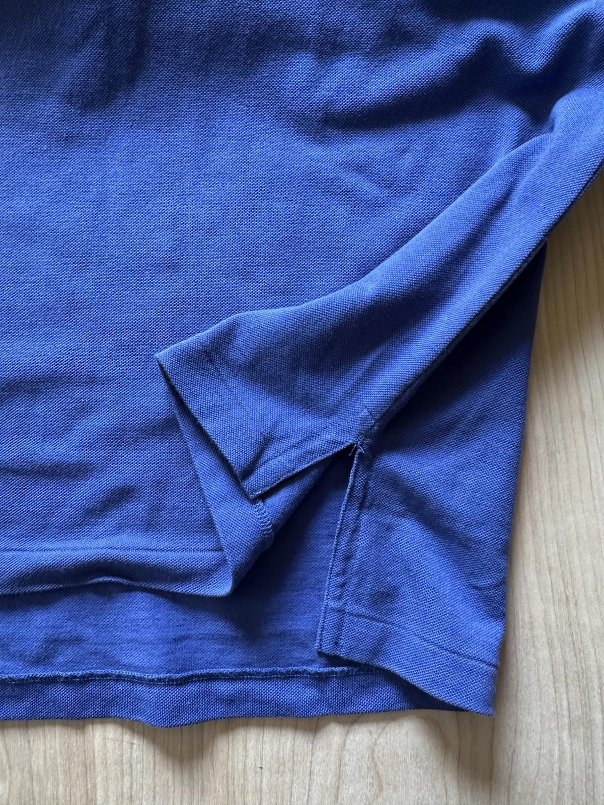 vintage 1970's RALPH LAUREN POLO shirt BLUE small CLEAN