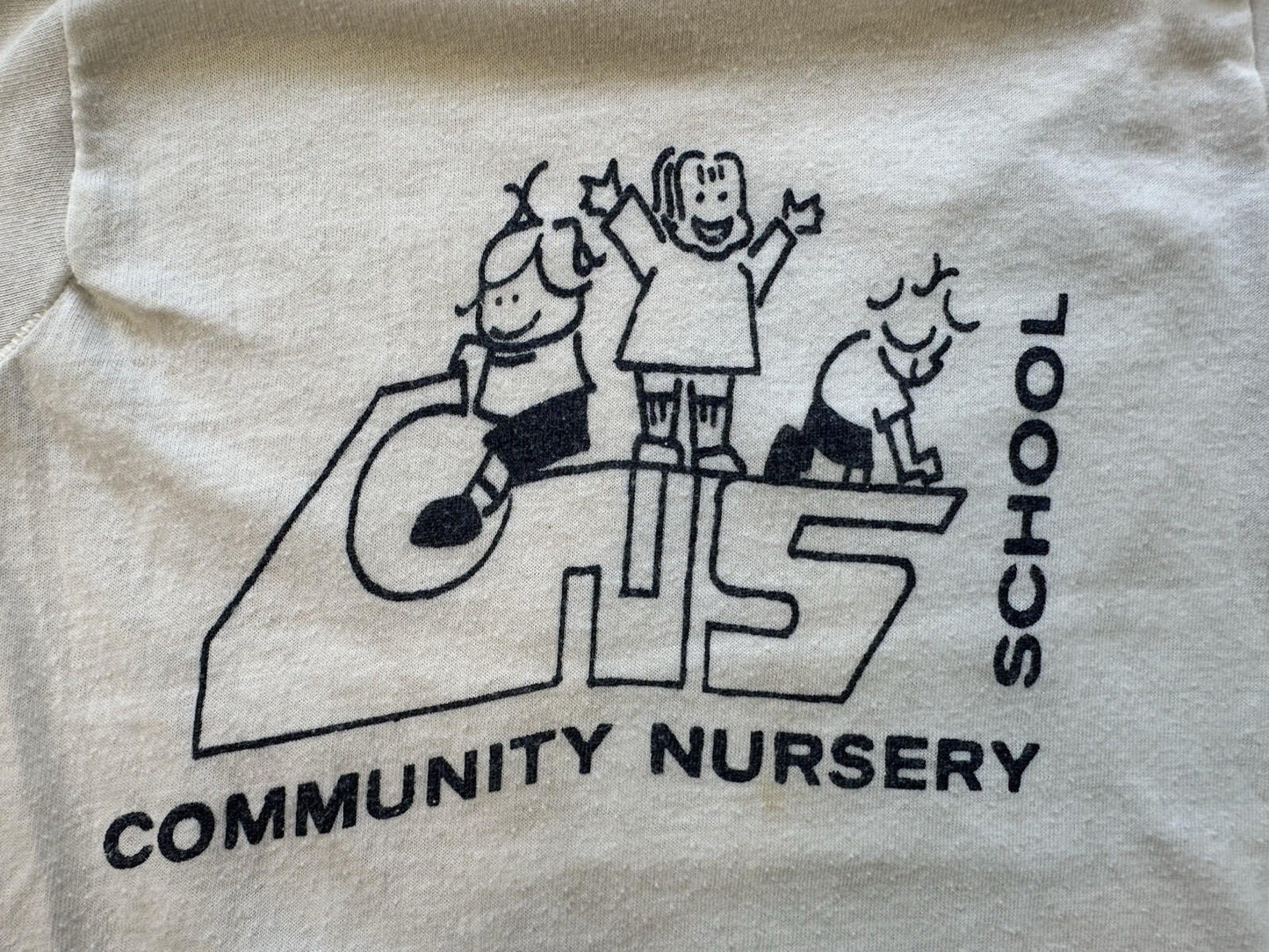 vintage 1970's kid size single stitch T SHIRT youth indie