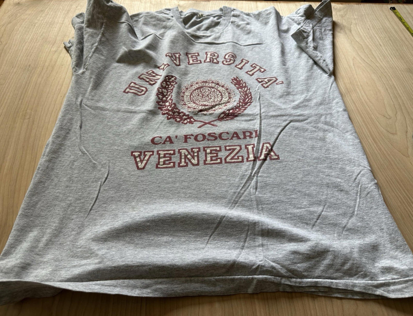 vintage UNIVERSITY of VENICE screen stars 1990's rare af GRAY XTRA LARGE