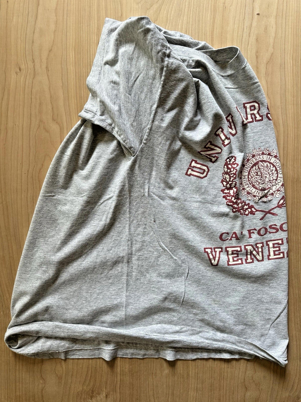 vintage UNIVERSITY of VENICE screen stars 1990's rare af GRAY XTRA LARGE