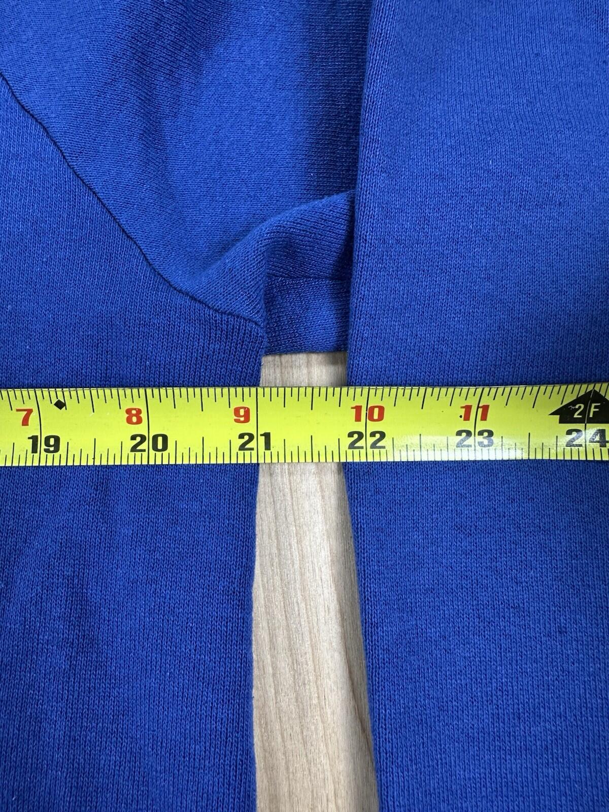 vintage 80's JERZEES hillcrest EAGLES blue RAGLAN SWEATSHIRT xtra large WEAR