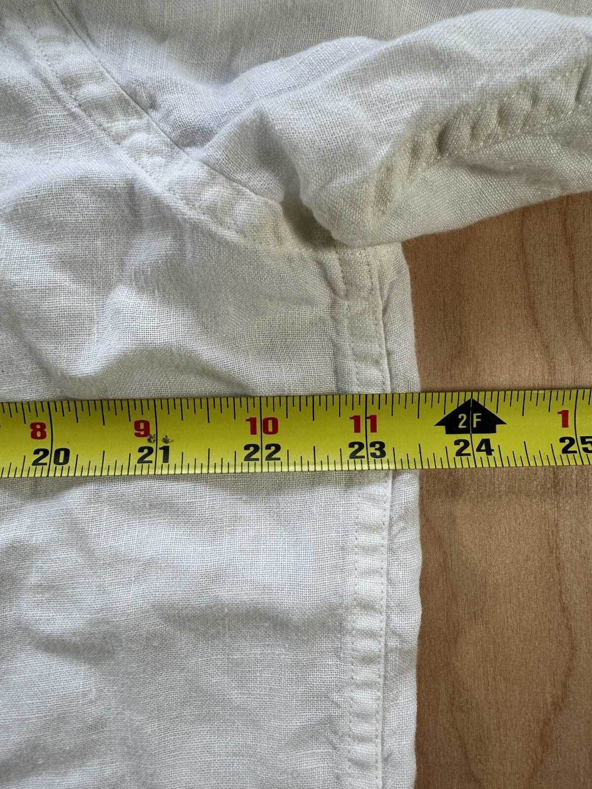 vintage 90's LINEN button up shirt MENS large pockets SUMMER gorp CLAIBORNE