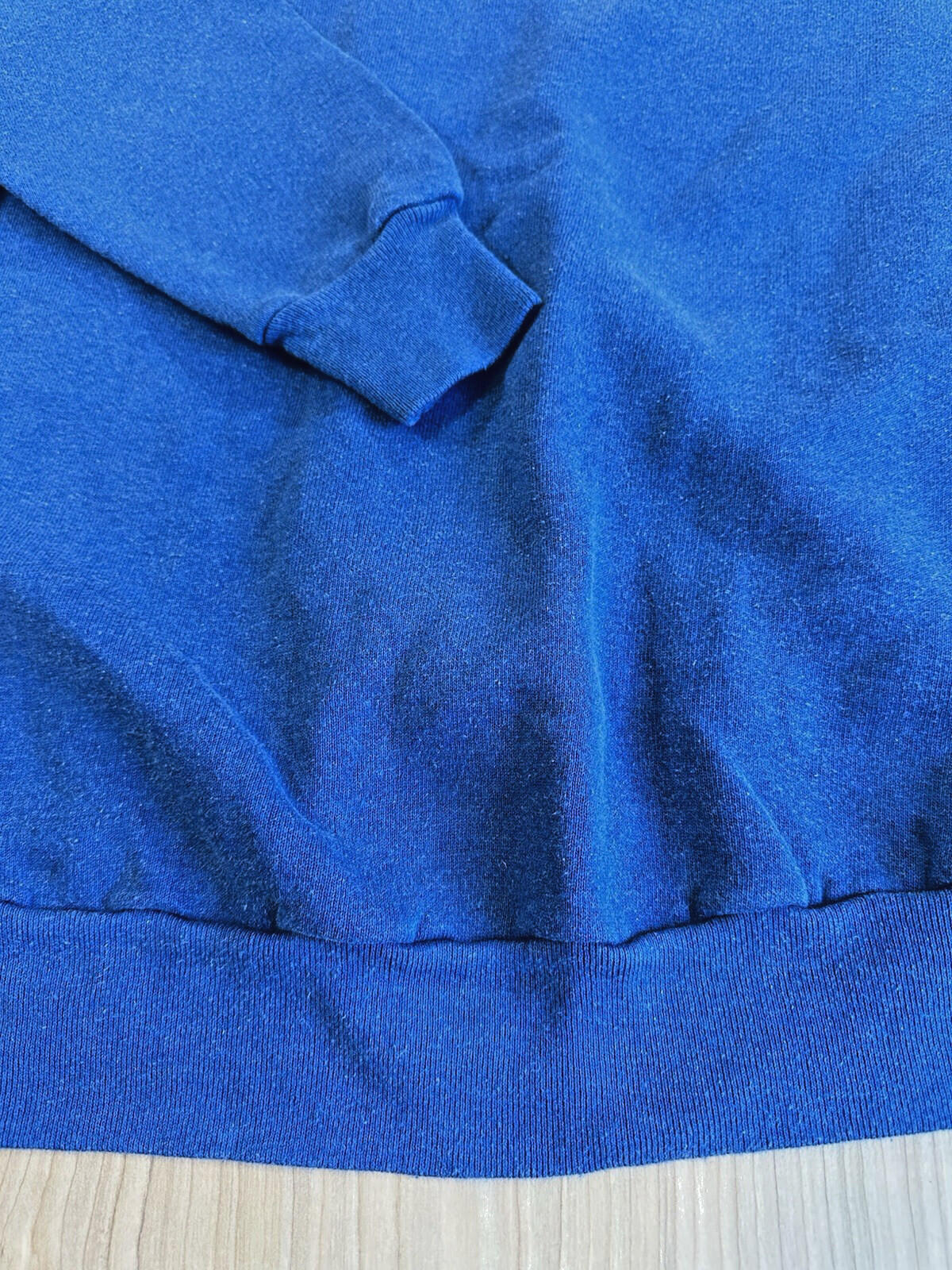 1980's ULTRA SWEATS by PARNILL blue pullover SWEATSHIRT XL USA prep classic