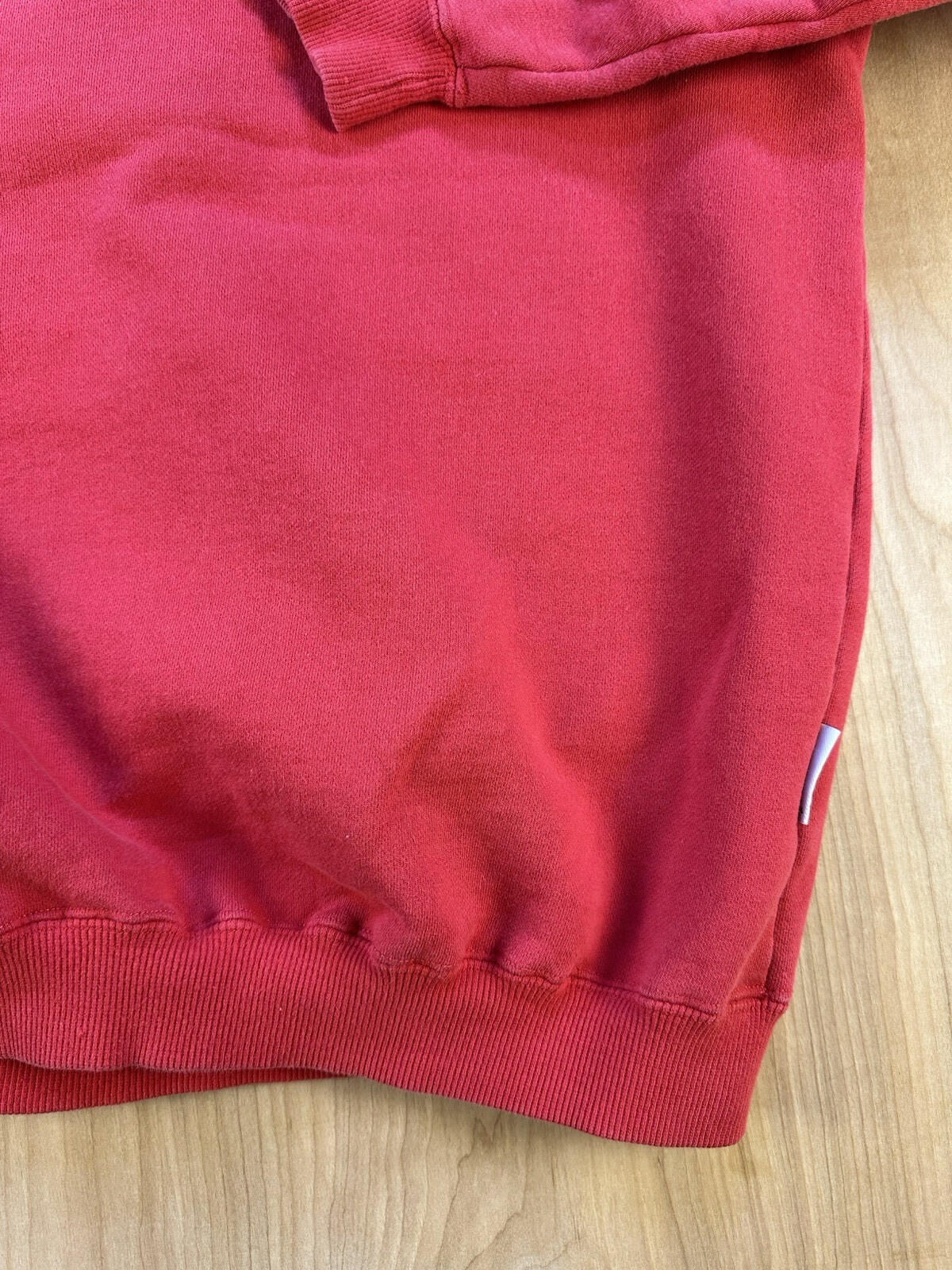 vintage 1992 LOONEY TOONS EMBROIDERED sweatshirt SAILING bugs bunny RARE red XL