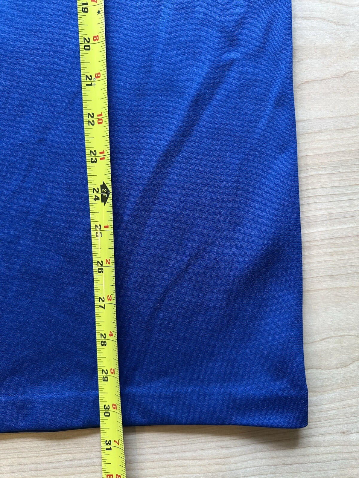 vintage 90's BASKETBALL jersey LARGE blue and white ringer FADED worn #10 NJHC