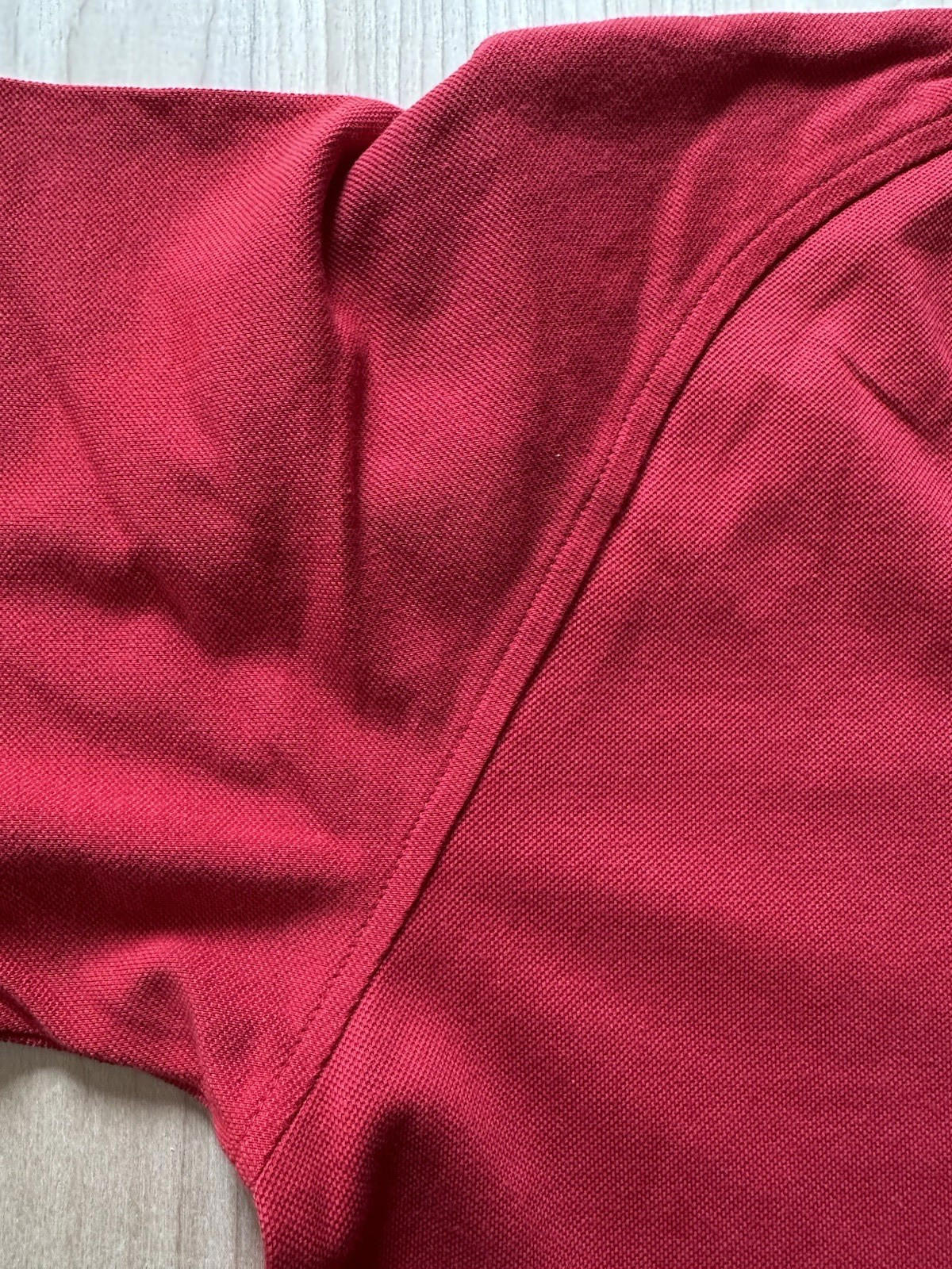 vintage 1970's RALPH LAUREN POLO shirt RED small CLEAN PREPPY icon