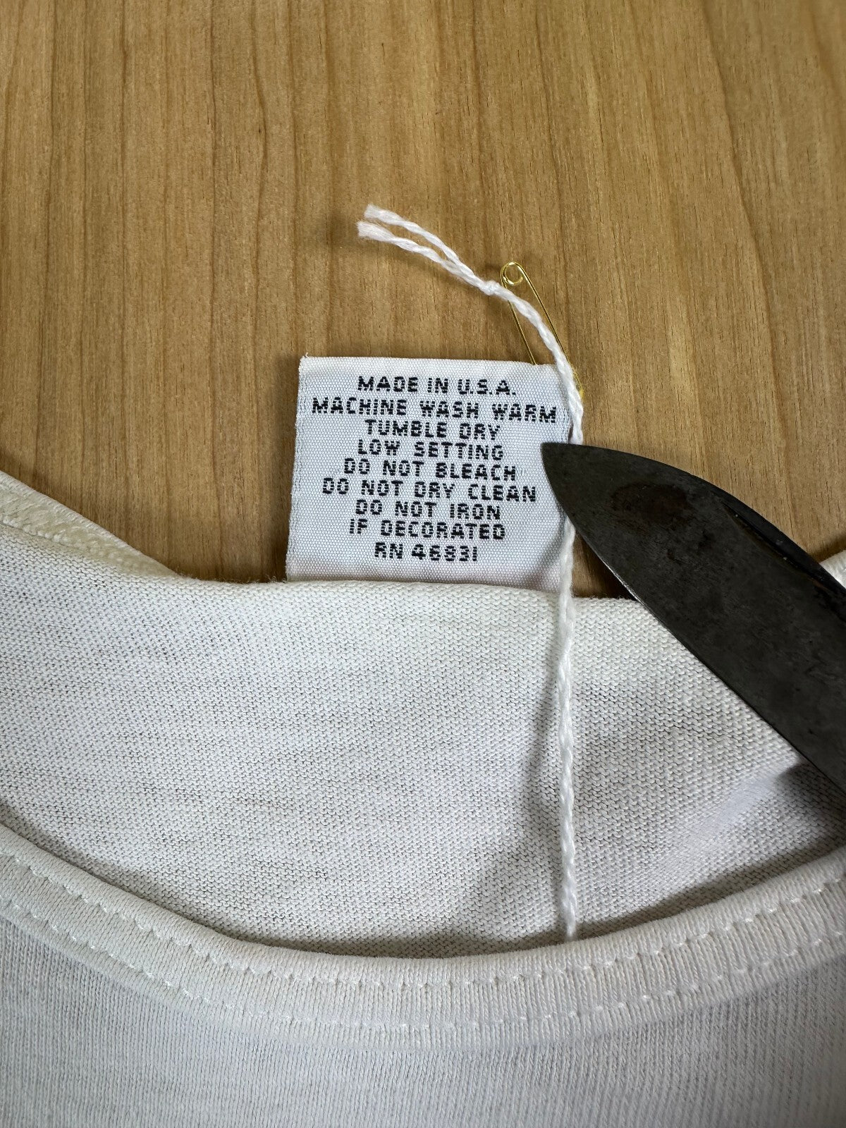 Vintage 80s Cayman Islands tank top Single Stitch xlarge made in usa 100% cotton
