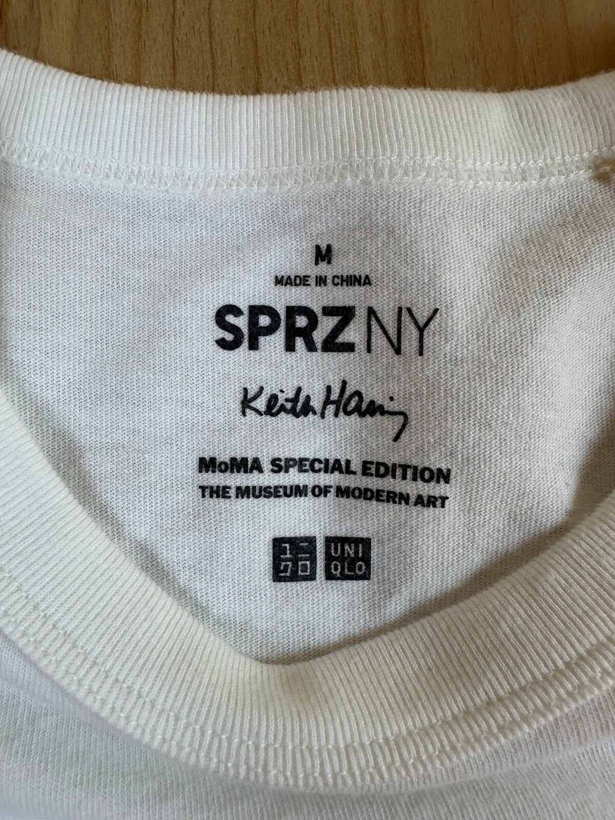 Vintage 2000s Moma Keith Haring sprzny tshirt medium 100% cotton art museum