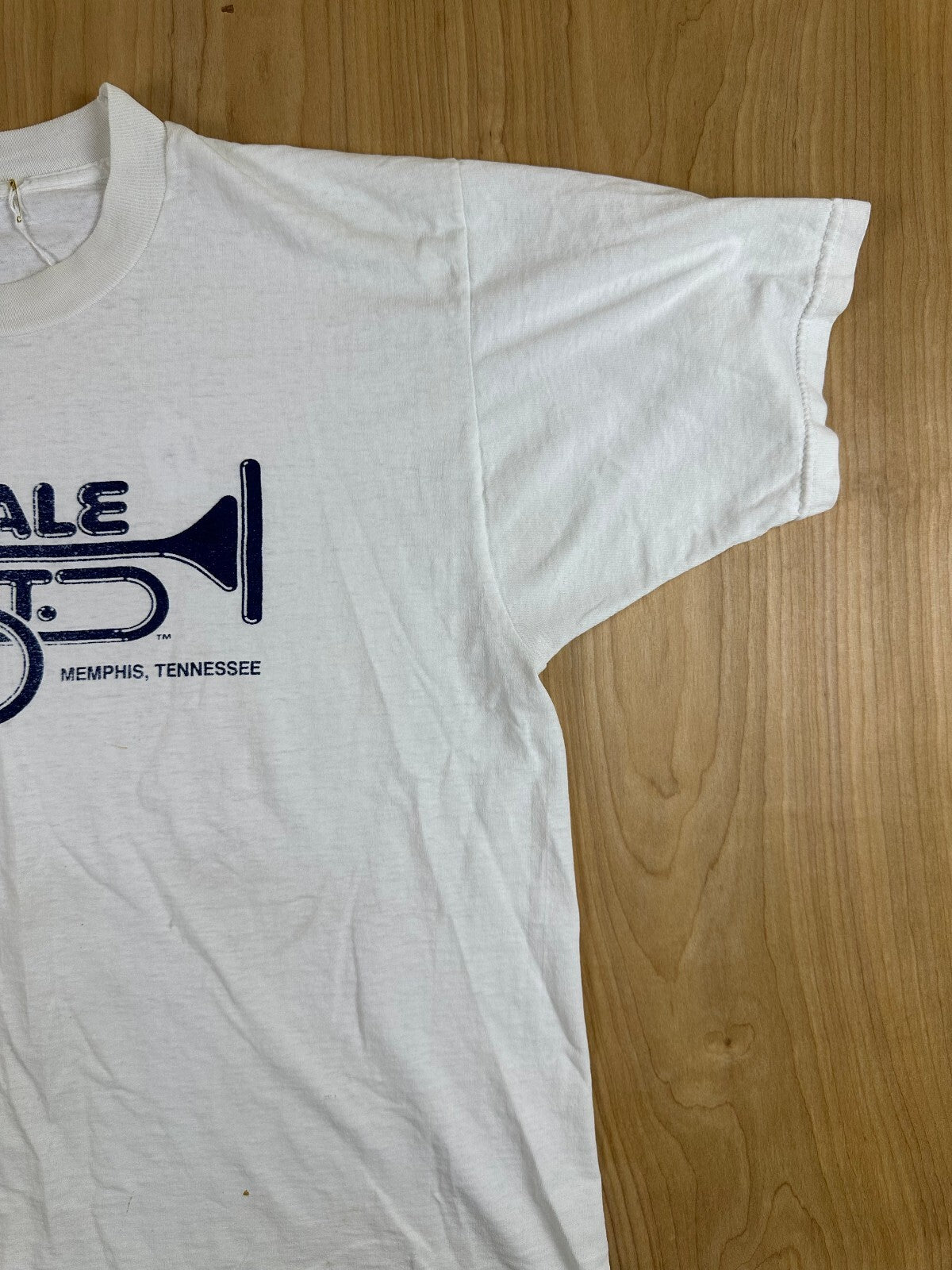Vintage 90s Beale St. Memphis Tennessee tshirt blues music medium cotton