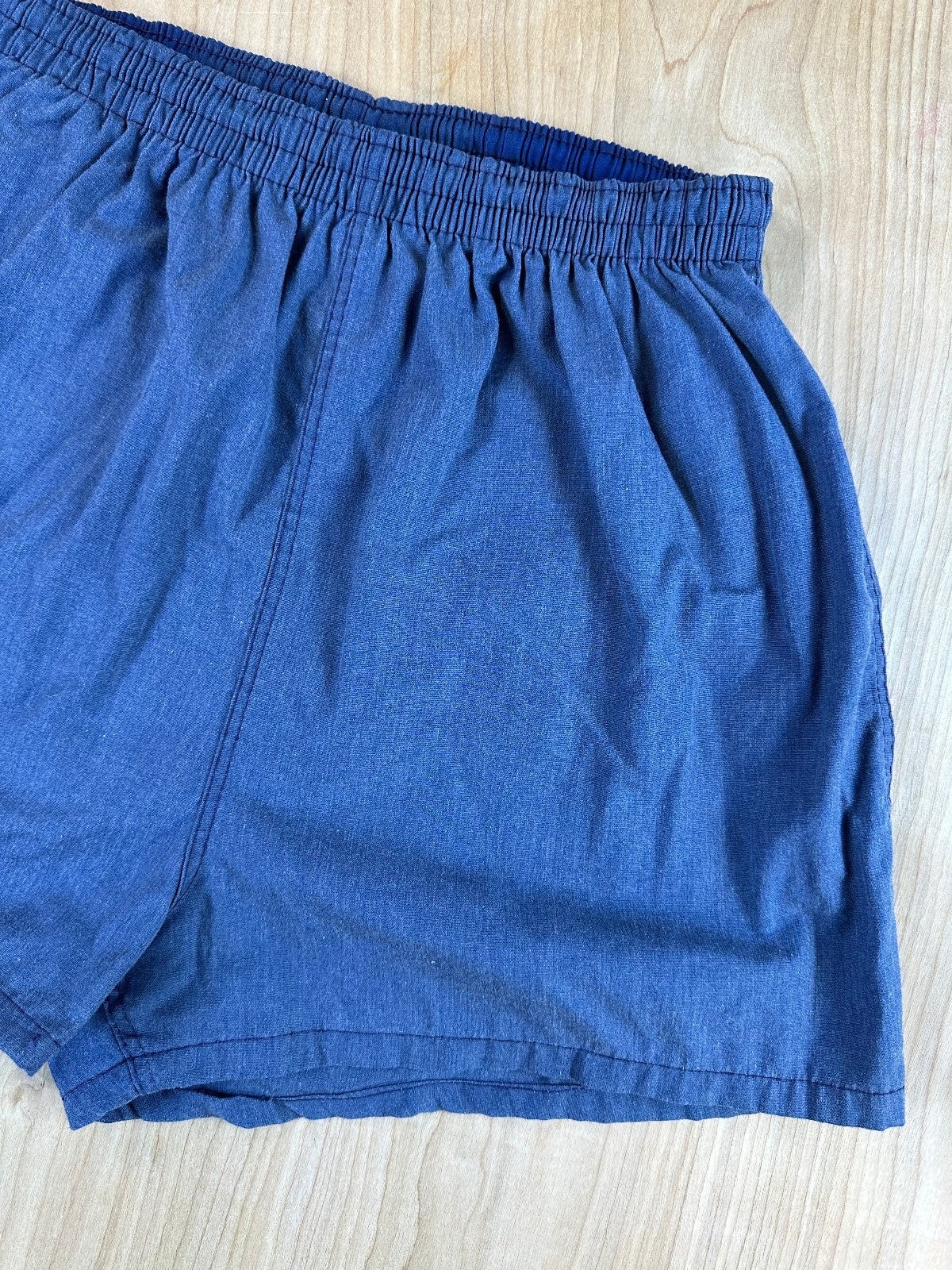 Vintage 60s Sears swim trunks bathing suit large made usa union made 2" inseam