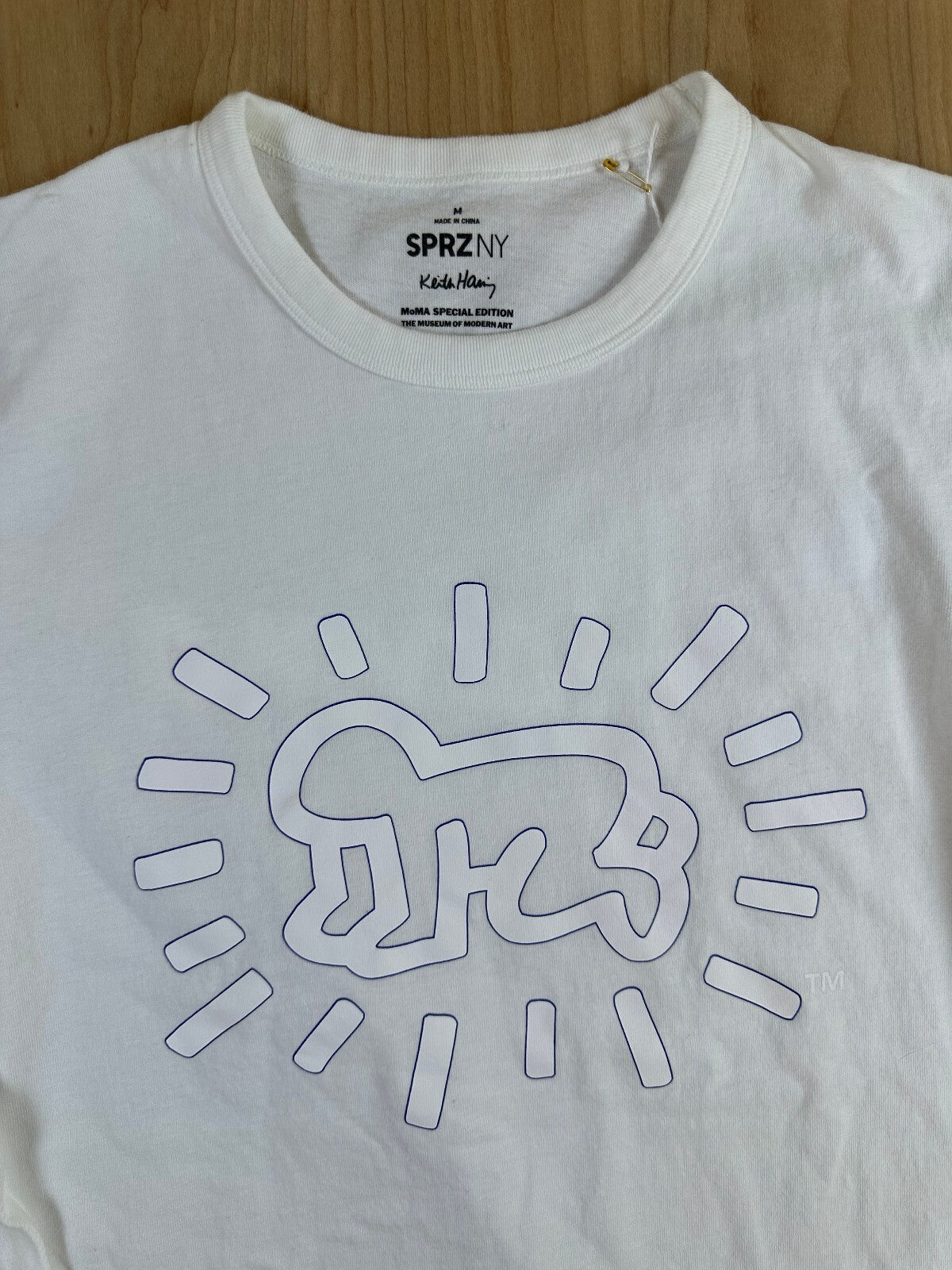 Vintage 2000s Moma Keith Haring sprzny tshirt medium 100% cotton art museum