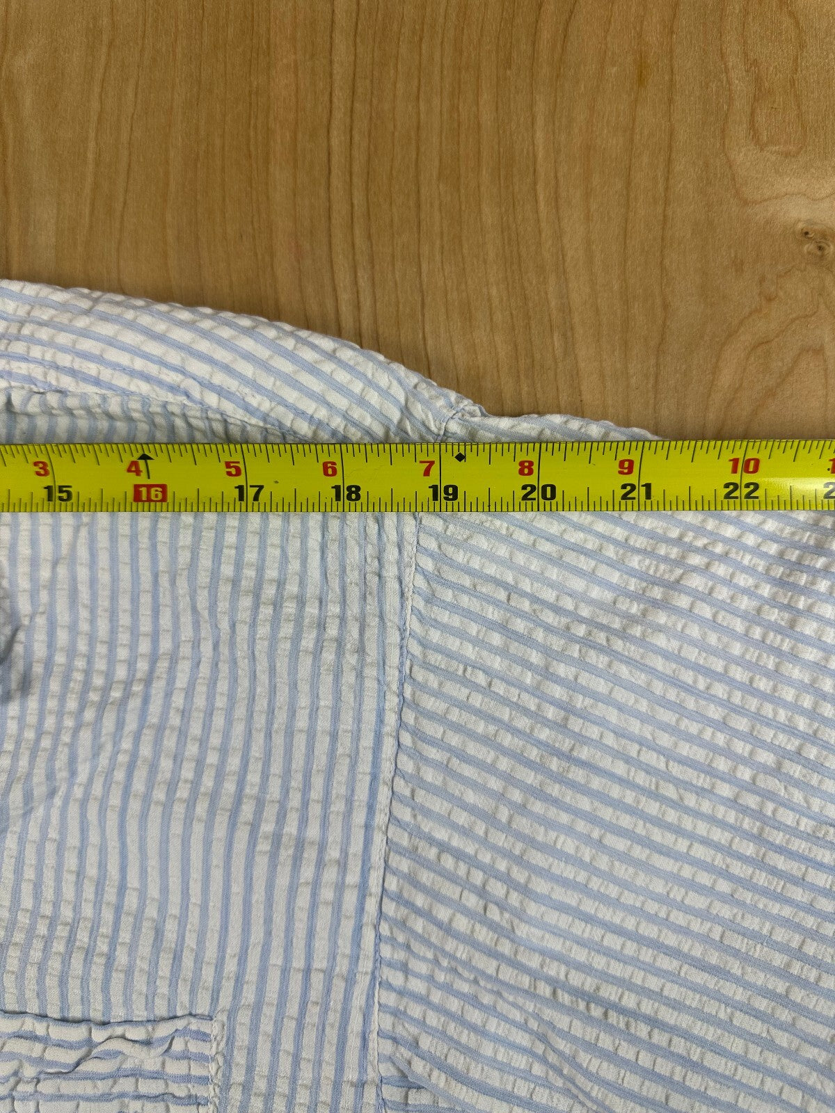Vintage 80s Totonko Seersucker button up shirt short sleeve cotton india striped