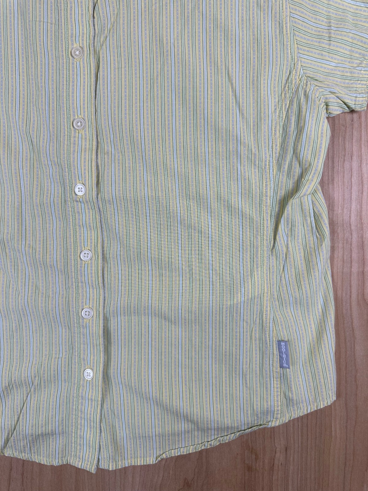 Vintage 90s Woolrich short sleeve button up shirt medium 100% cotton made india