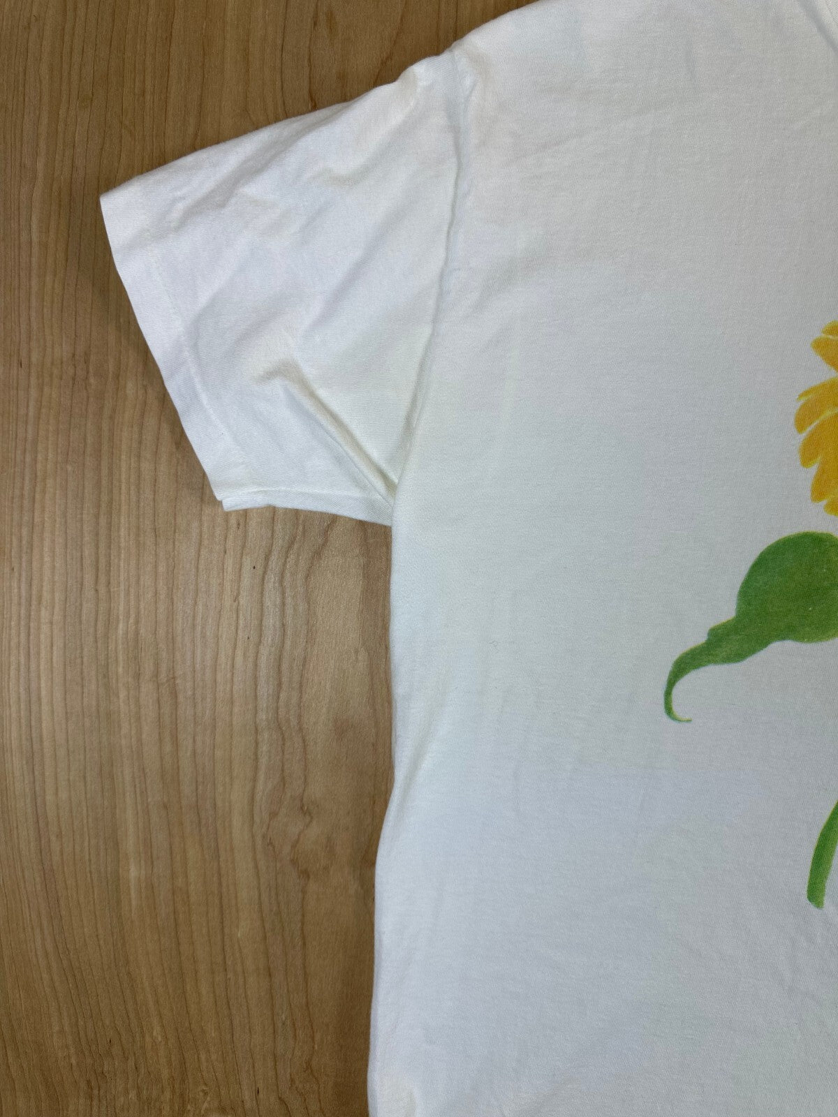 Vintage 80s Sunflower tshirt Single Stitch Hanes Beefy t art flowers jung chang