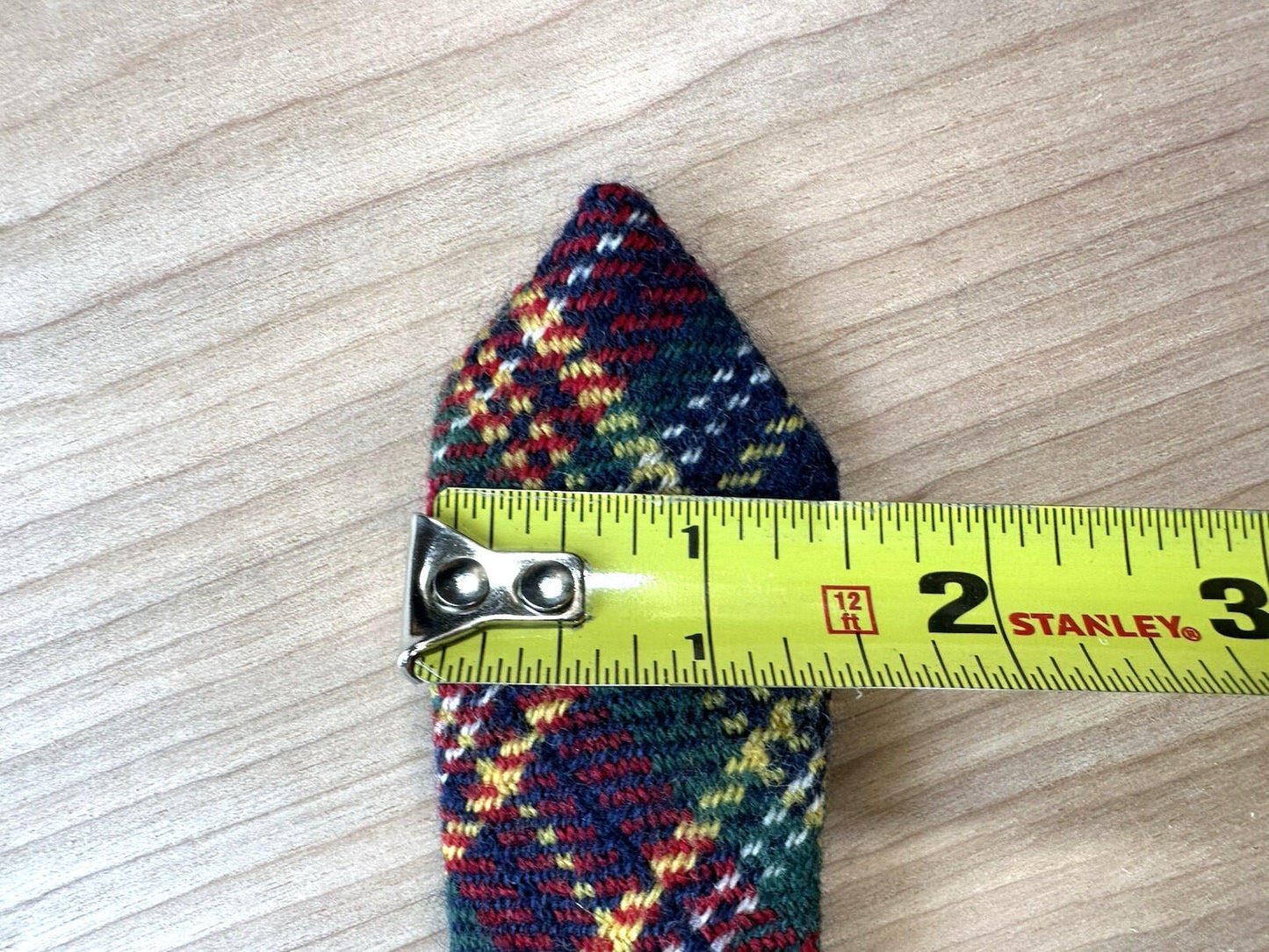 vintage 1980 plaid wool tie BEAUTIFUL rumson roulette hand made preppy classic